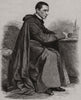Monsignore de Merode, lately the Pope's Minister of War. Vatican 1865 print