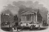 The new Royal Exchange. London 1844 old antique vintage print picture