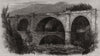 Inverness and Perth Railway. Bridge over the Garry at Calvine. Scotland 1863