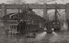 Opening of the new swing bridge at Newcastle-on-Tyne. Northumberland 1889