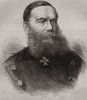The war: General Vogel von Falkenstein. Portraits 1870 old antique print