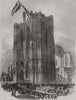 Her Majesty's visit to the cathedral, at Cologne. Germany 1845 old print