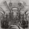 The Winter Garden, at Somerleyton. Suffolk 1857 old antique print picture