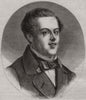 The late Mr. Wright, Comedian. Portraits 1860 old antique print picture