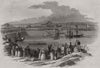 Queen Victoria landing at 
