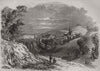 Coburg - from His Royal Highness Prince Albert's drawing. Bavaria 1845 print