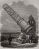 The great equatorial telescope for Melbourne. Victoria Australia 1868 print