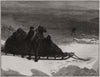 North Pole Expedition. Lt Parr helping the northern sledge party 1876 print