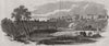 London, Ontario, with the Great Western Railway bridge across the Thames 1854
