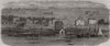 Regatta at Halifax, Nova Scotia. Finish of the Champion sculler's race 1871