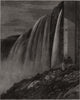 Portion of the Horseshoe Fall, Niagara. North America 1860 old antique print