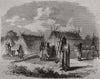 Assiniboine & Saskatchewan expedition Ojibwa camp Rainy River falls Canada 1858
