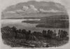 Nova Scotian goldfields. Laidlaw's farm, near Halifax. Canada 1862 print