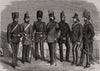 Volunteer force Montreal. Artillery Infantry Field Battery Brigade Cavalry 1860