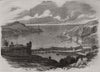 Villafranca.Villefranche-sur-Mer. Alpes-Maritimes 1858 old antique print