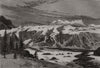 Sketches in British Columbia. Foot of Tiedemann's Glacier. Canada 1868 print