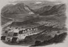 Sketches in British Columbia. Lilloett, on the Fraser River. Canada 1864 print