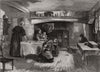 A labourer's home at Whitnash. Warwickshire Farm Labourers' Strike 1872 print