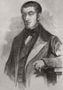 Lord Marcus Hill. Portraits 1853 old antique vintage print picture