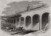 Opening of the Leamington & Warwick Railway. Melbourne Grange viaduct 1844
