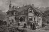 The Villa Edelweiss, Queen Victoria's residence at Cannes. Alpes-Maritimes 1887