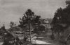 Queen Victoria's visit to the Riviera. View of Villa Edelweiss. Cannes 1887