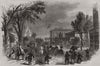 Leamington - past and present. New church, Pump room &c. Warwickshire 1846