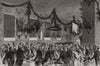 Badminton House. Tenants dinner. Drinking Marquis of Worcester's health 1845