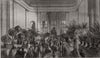 Cheltenham. Flower show in the pump room, Pitville Spa. Gloucestershire 1860