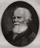The late Francis Bond Head, Bart. Portraits 1875 old antique print picture