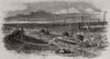 Drainage of Whittlesey Mere - the dyke-cutting. Cambridgeshire 1851 old print