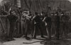 Examining the Atlantic Telegraph Cable, on board the SS Great Eastern 1865