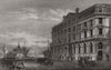 The Great Eastern Railway terminus and hotel at Harwich. Essex 1865 old print
