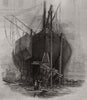 The SS Great Britain Steam-Ship. The bows of the SS Great Britain 1847 print
