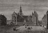Fredericksborg Castle, the residence of the King of Denmark 1863 old print