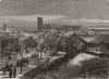 The war in Denmark. Kolding, Jutland, allied armies headquarters. Denmark 1864
