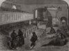 West Dybbol Church, used by Prussian soldiers as a dormitory. Denmark 1864