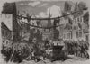 Triumphal entry of Prince Frederick of Augustenburg into Kiel, Holstein 1864