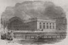 The Thorwaldsen Museum. Denmark 1851 old antique vintage print picture