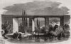 Berne & Geneva Railway Poudriere Viaduct Venoge River. Switzerland 1855 print