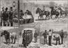 Autumn cavalry manoeuvres. Writing orders. Watering horses. Berkshire 1890