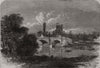 Kelso, Roxburghshire, visited by the Prince & Princess Of Wales. Scotland 1865