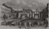 Evesham dinner. Opening of the Oxford, Worcester & Wolverhampton Railway c1850