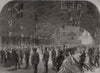 Inauguration of the new HQ of the 1st Middlesex Volunteer Engineers 1865 print