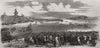 The regatta, at Montreal. Quebec 1850 old antique vintage print picture