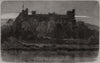 Arundel Castle, Sussex, the seat of the Duke Of Norfolk 1858 old antique print