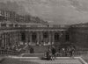 Entrance court of the Brighton Aquarium. Sussex 1872 old antique print picture