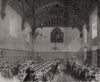 The dining-hall, Female Orphan Asylum, Beddington, Surrey. London 1875 print