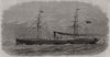 The Sin Nanzing, new China clipper 1870 old antique vintage print picture