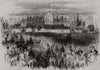 Repeal meeting at Tara. Ireland 1843 old antique vintage print picture
